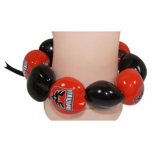 Vintage D.C. United Fc MLS Soccer - Multiple Kukui Nut Futbol Bracelet 2011